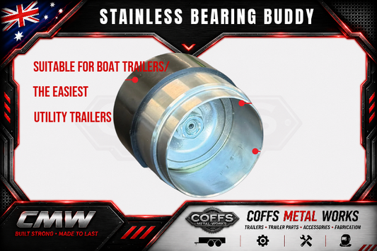 coffs metal works STAINLESS BEARING BUDDY 002