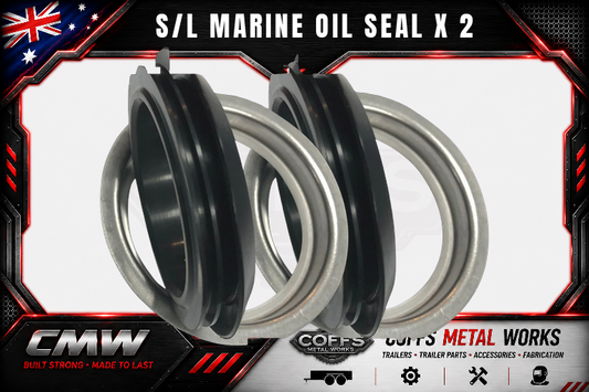 coffs metal works S L MARINE OIL SEAL X 2 002