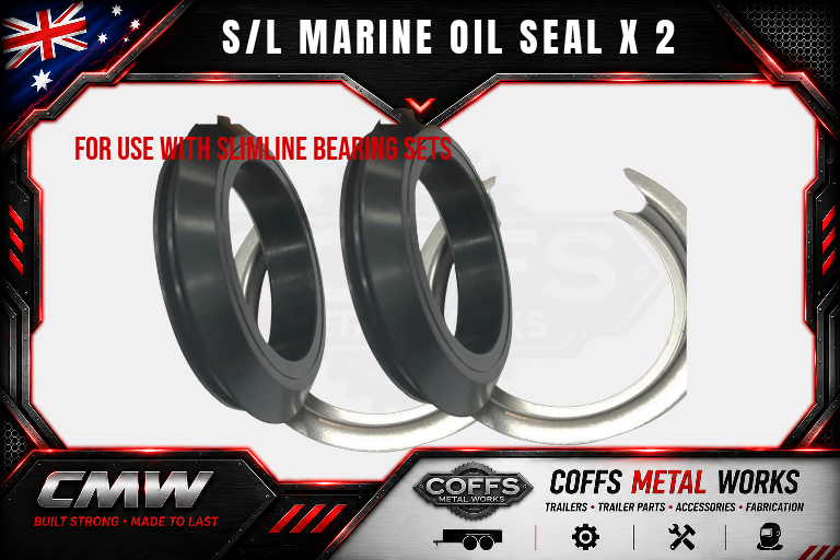 coffs metal works S L MARINE OIL SEAL X 2 003