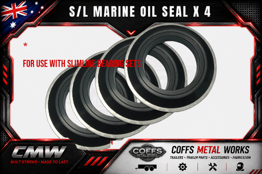 coffs metal works S L MARINE OIL SEAL X 4 001