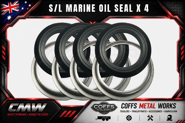 coffs metal works S L MARINE OIL SEAL X 4 004