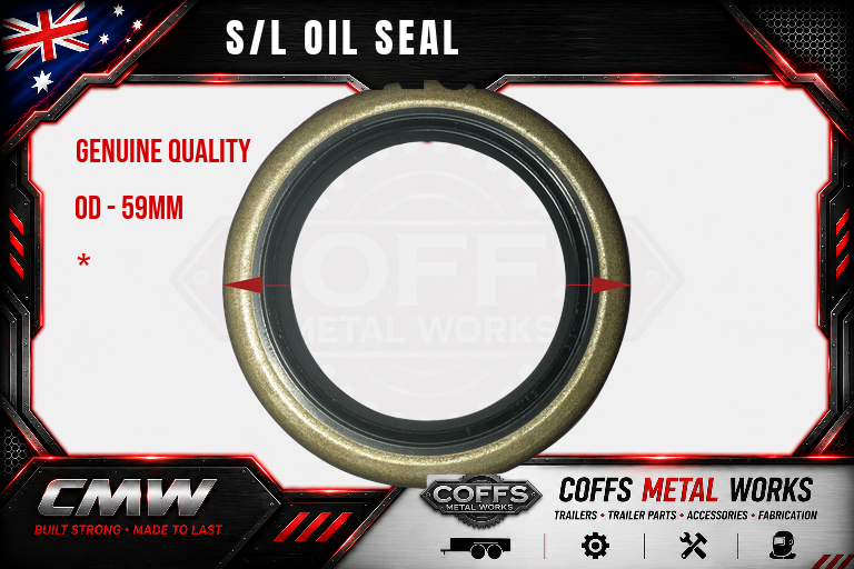coffs metal works S L OIL SEAL 001