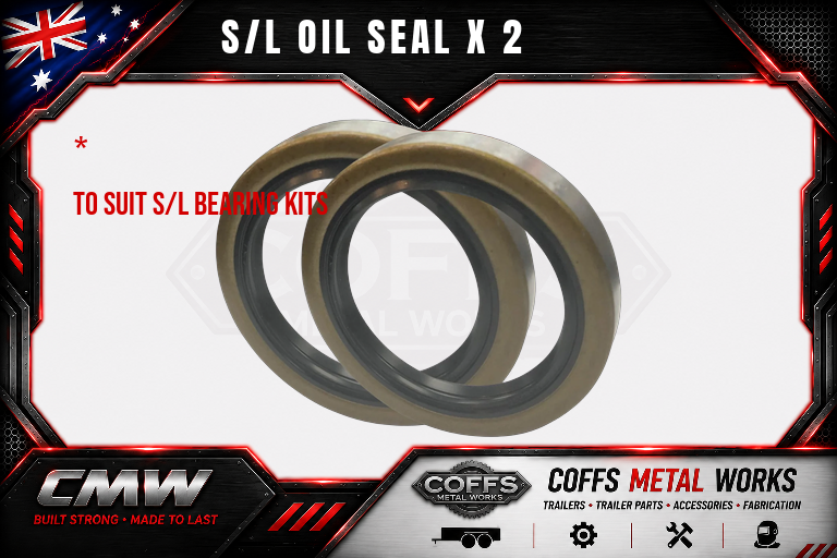coffs metal works S L OIL SEAL X 2 003