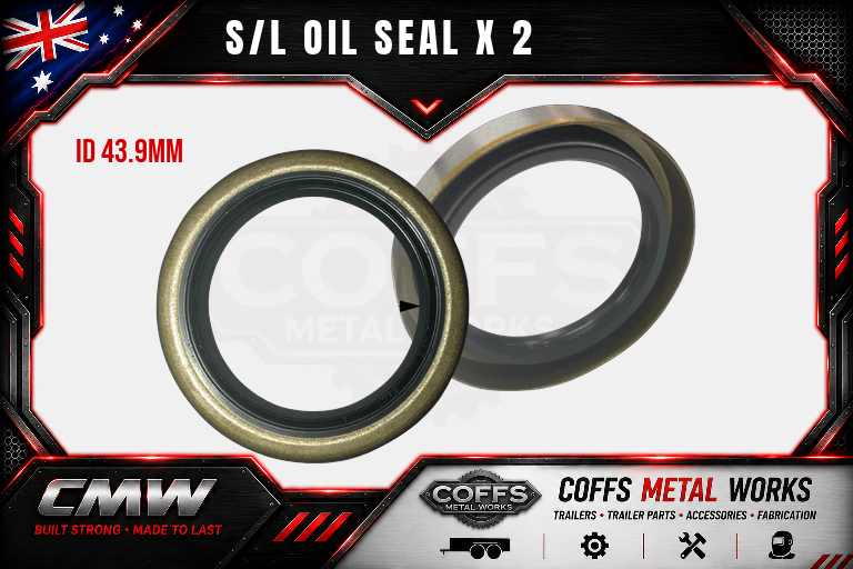 coffs metal works S L OIL SEAL X 2 004