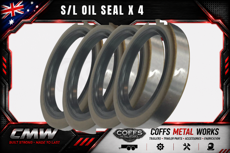 coffs metal works S L OIL SEAL X 4 002