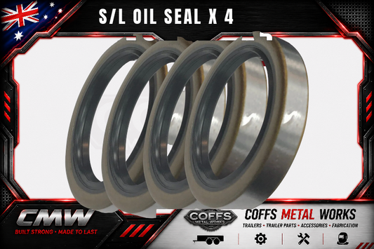 coffs metal works S L OIL SEAL X 4 002