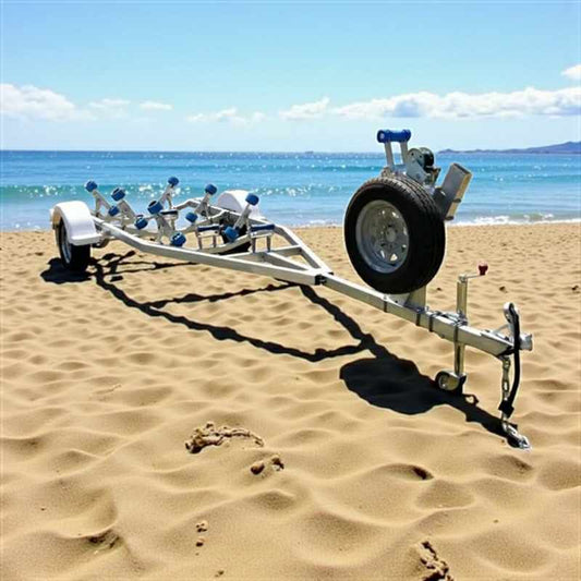 1360 4.8M Galvanised Boat Trailer For Sale ATM-1200KG – Suits boats 4.3-4.8m (14.1-15.7ft)