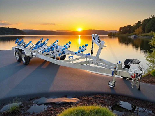 $11,000.00 Boat Trailer 7.5 ATM3500kg CCT Quick View Boat & Jetski Trailers  1730 7.5M Galvanised Boat Trailer For Sale ATM 3500KG- Suits boats 6.8-7.5m (22.3-24.6ft)