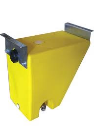 WIDE BODY 30 LITRE MUDGUARD DIESEL TANK. DPRV30WB