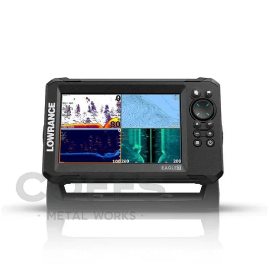 Eagle 7 with TripleShot™ HD Transducer and AUSNZ Enhanced Embedded Charts fish finder