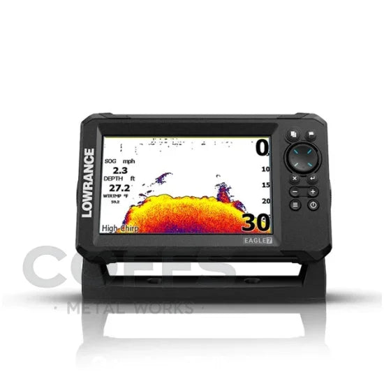 Eagle 7 with TripleShot™ HD Transducer and AUSNZ Enhanced Embedded Charts fish finder