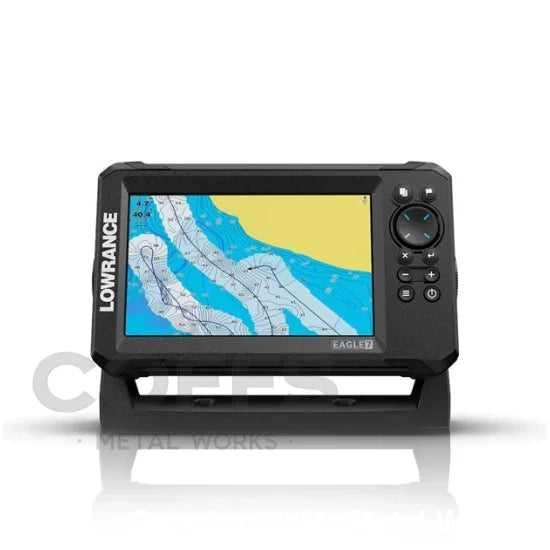 Eagle 7 with TripleShot™ HD Transducer and AUSNZ Enhanced Embedded Charts fish finder