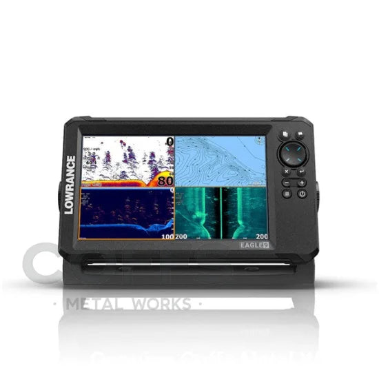 Eagle 9 with TripleShot™ HD Transducer and AUSNZ Enhanced Embedded Charts fish finder
