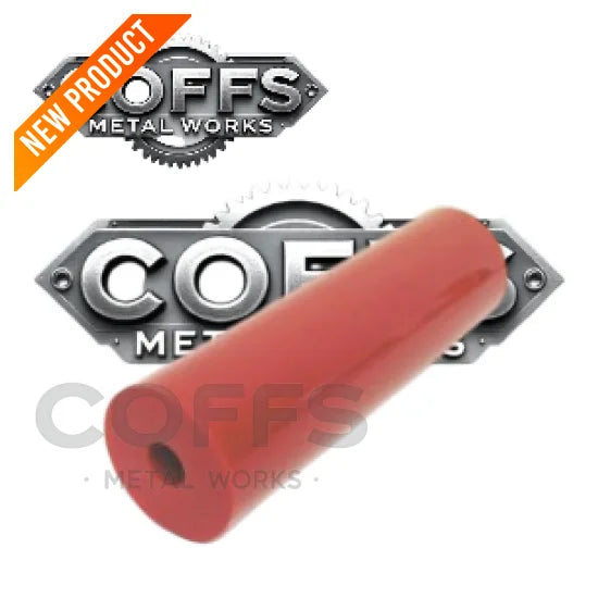 Flat Bilge Roller RED 8″ – 20mm ID boat trailer roller