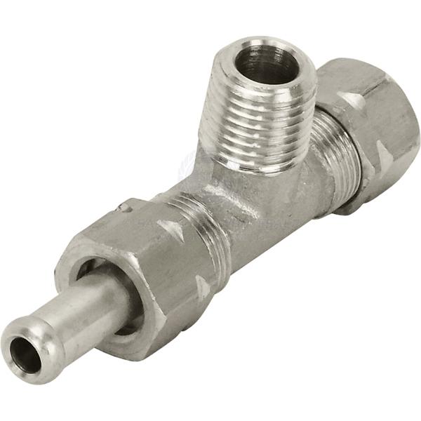ULTRAFLEX HYDRAULIC CYLINDER - BLEED TEE -1/4 INCH NPT