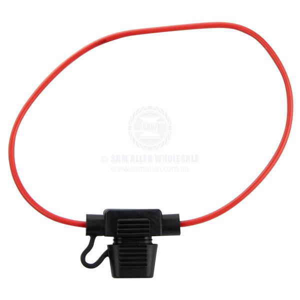 RELAXN BLADE FUSE HOLDER IN-LINE - WATER RESISTANT SUITS UP TO 20A MINI BLADE