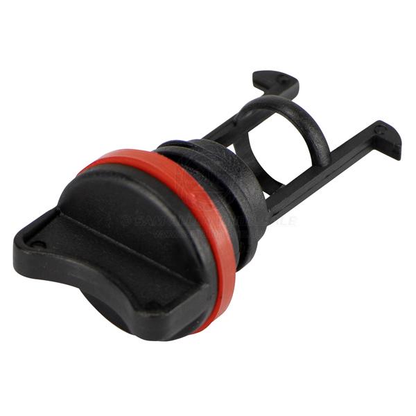 DRAIN PLUG - PLASTIC PLUG & STAINLESS STEEL BASE