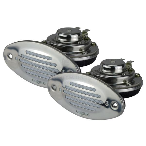 HORNS - RECESSED - STAINLESS STEEL