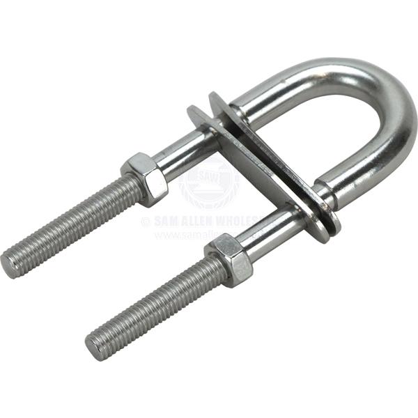 U-BOLTS - STEPPED - STAINLESS STEEL