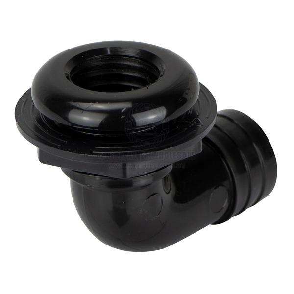 BAIT TANK OVERFLOW TUBE - THREADED DRAIN (SIZE 1)