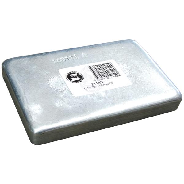 ANODES - ZINC PLAIN RECTANGLE BLOCK