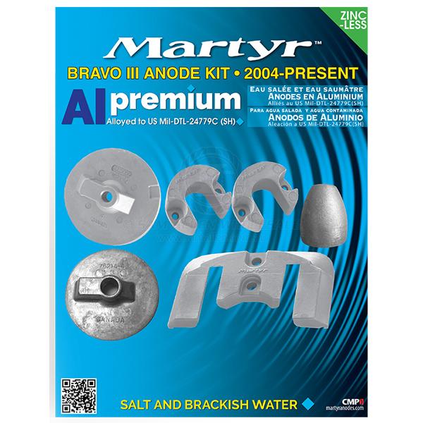 ANODE KITS - MARTYR ALUMINIUM STERNDRIVE MERCRUISER