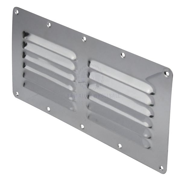 VENTS - RECTANGULAR LOUVRE - STAINLESS STEEL
