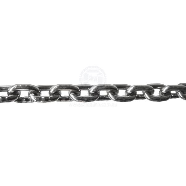 ANCHOR CHAIN - STAINLESS STEEL - SHORT LINK - 316G