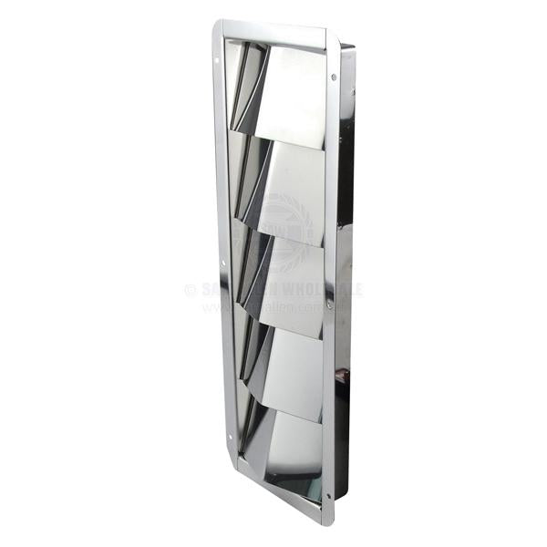 VENTS - RECTANGULAR LOUVRE - STAINLESS STEEL BLADE
