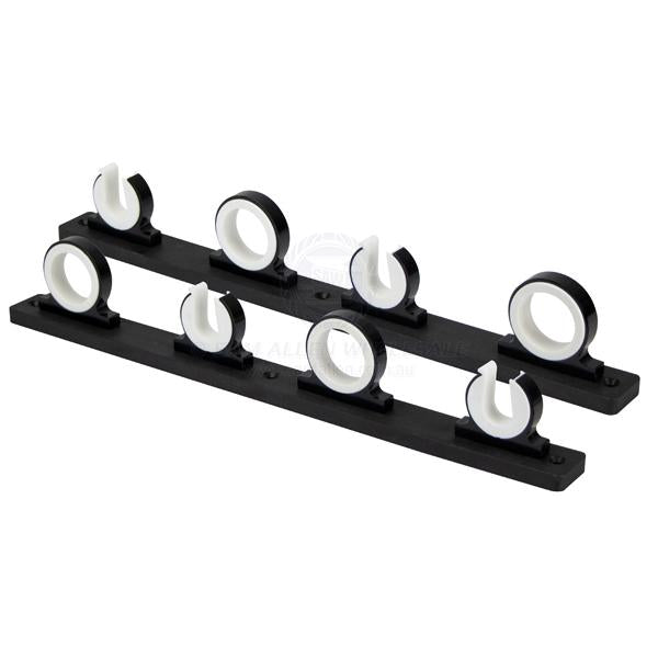 RELAXN ROD STORAGE RACKS - BLACK ALLOY & POLYBOARD