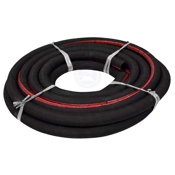 RUBBER FUEL DECK FILLER HOSE - SMOOTH SPIRAL