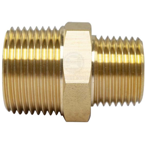 NIPPLES - BSP MALE REDUCING - BRASS