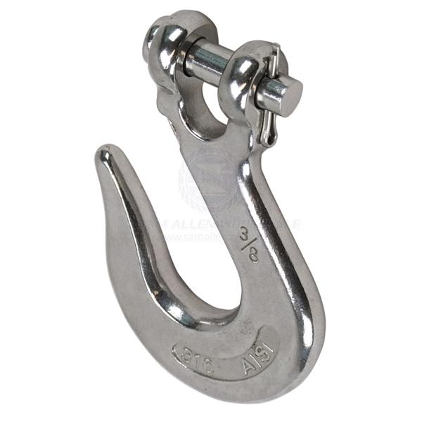 SLIP HOOKS - CLEVIS - STAINLESS STEEL