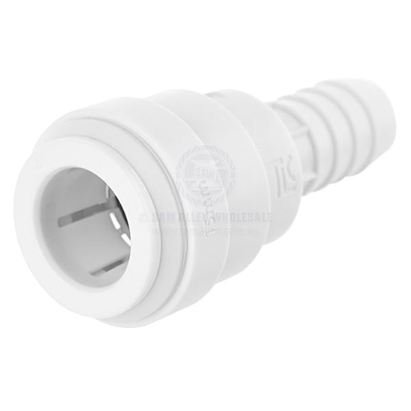 TWISTLOC CONNECTOR STRAIGHT - 22MM TUBE X HOSE BARB