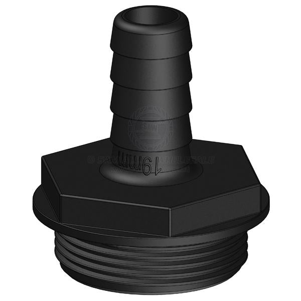 AQUAVALVE HOSE TAILS - STRAIGHT - TRUDESIGN