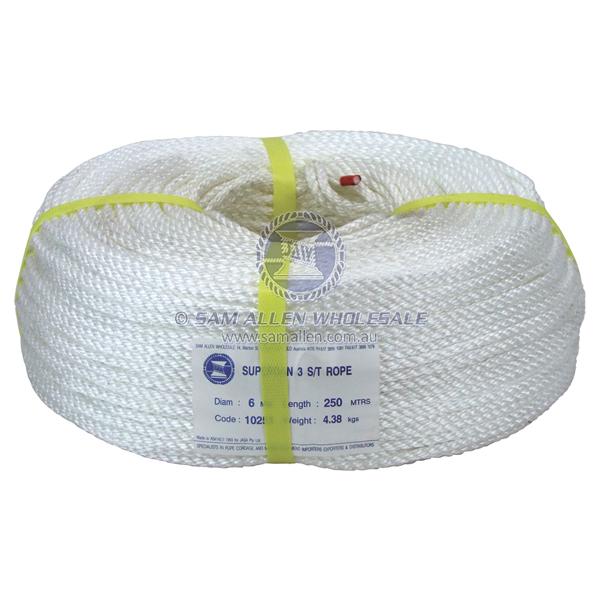 STRONGAROPE ROPE - POLYPROPYLENE - 3 STRAND LAID