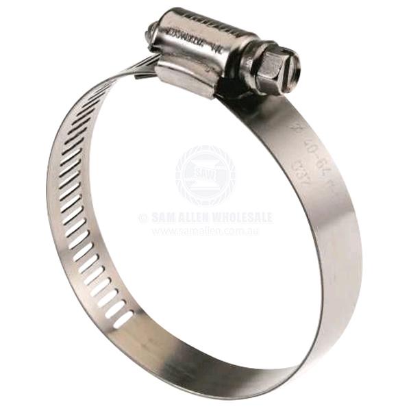 HOSE CLAMPS - PERFORATED - S/S