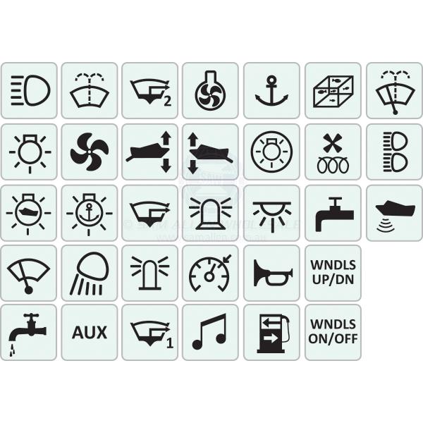 SWITCHES - C7 ROCKER - WATERPROOF