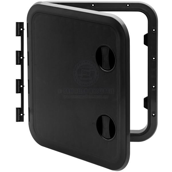 ACCESS HATCHES - REMOVABLE & FIXED HINGE - ASA PLASTIC - DUAL HANDLE