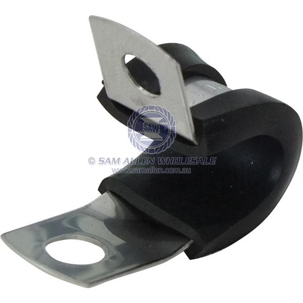 P-CLIPS - STAINLESS STEEL WITH RUBBER INSERT