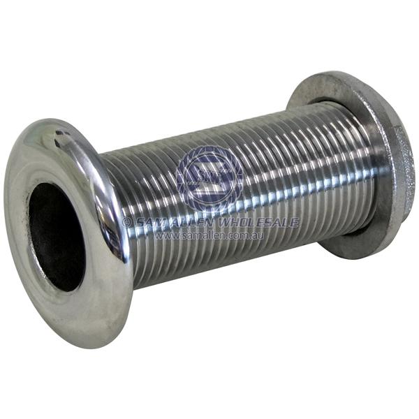 SKIN FITTINGS - FULLY THREADED - STAINLESS STEEL