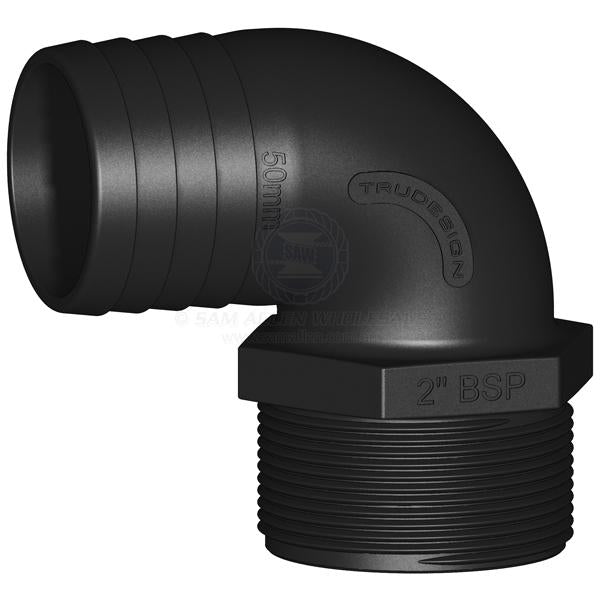TRUDESIGN HOSE TAILS - MALE TAIL 90°