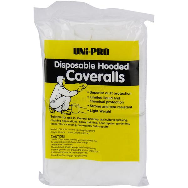 COVERALLS - HOODED - DISPOSABLE
