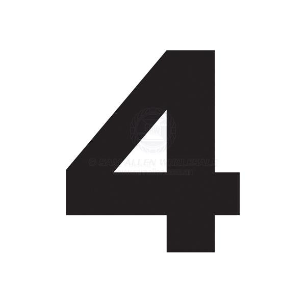 NUMBERS - 6.5 INCH (165MM)