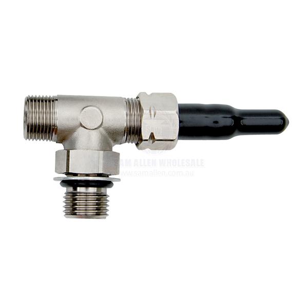 ULTRAFLEX HYDRAULIC CYLINDER - BLEED TEE - 9/16 INCH ORB