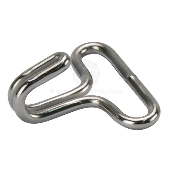 WEBBING HOOK - STAINLESS STEEL