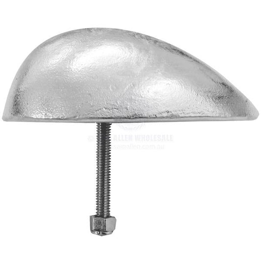 ANODES - ZINC TEAR DROP WITH STUD