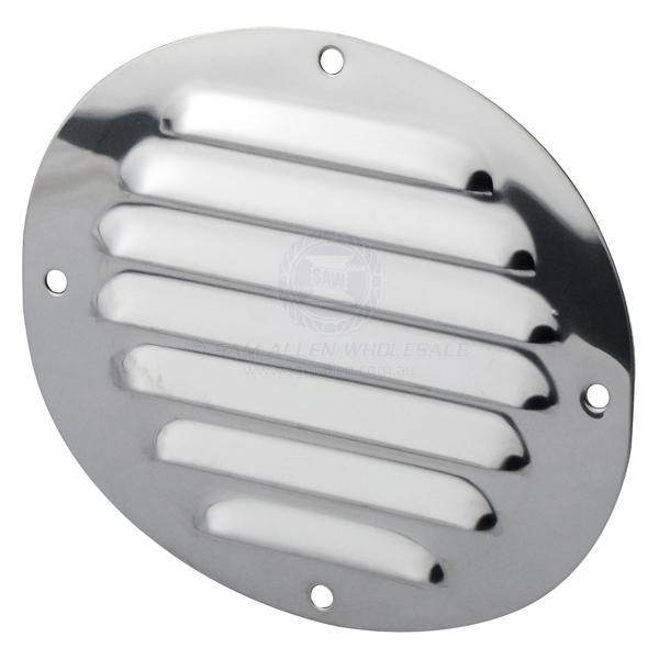 VENTS - OVAL LOUVRE - STAINLESS STEEL