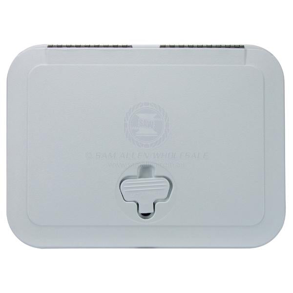 ACCESS HATCHES - HINGED - SARALON PLASTIC - JIM BLACK