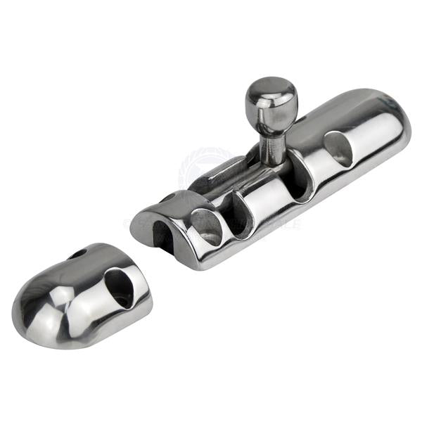 BARREL BOLTS - ROUNDED - STAINLESS STEEL